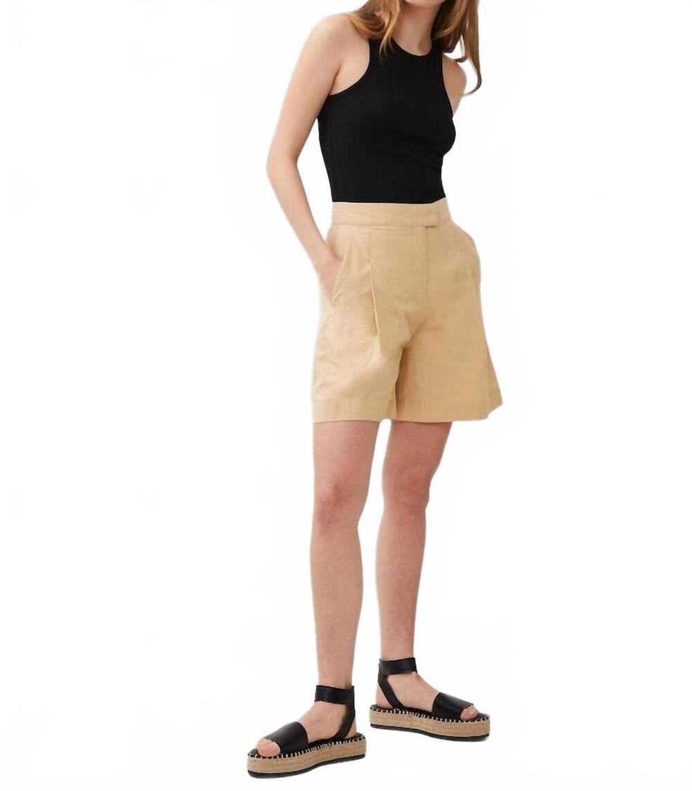 NEW FRENCH CONNECTION alania city short in beige